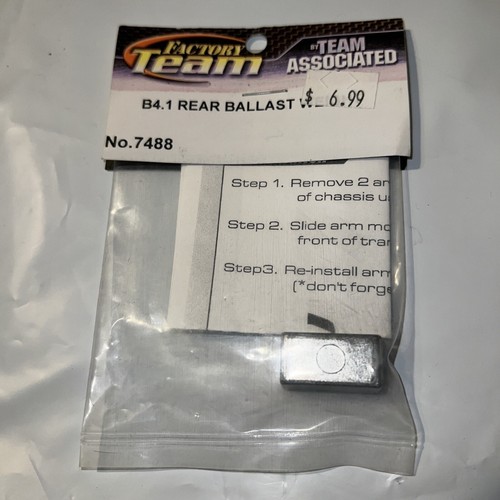 Team Associated 7488 - FT 2WD Offroad Rear Ballast Weight