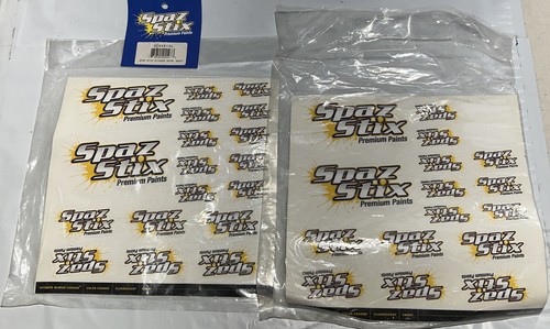 Spaz Stix Sticker Decal Sheet SZXDECAL Lot 1 New 1 Used