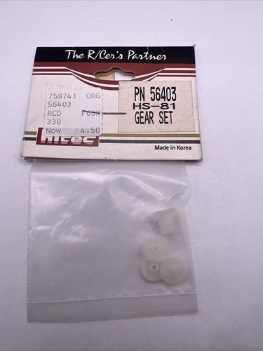 HITEC PN 556403 HS-81 GEAR SET NIB