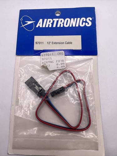 Airtronics 97011 12" extension cable 1 New in package