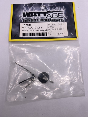 Helicopter Micro Tail Assembly WATACC 01953-(152100) Rc Parts Wattage