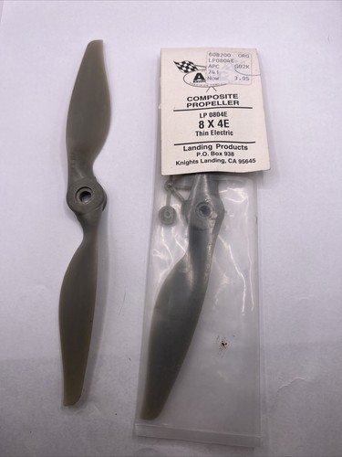 APC 8x4E Thin Electric Composite Propeller LP0804E OEM Lot Of 2