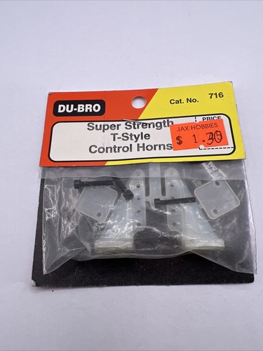 DU-BRO 716 Control Horn Super Strength T-Style (2)