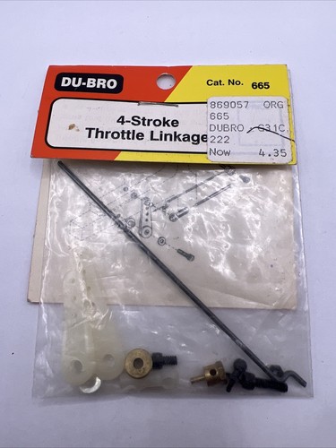 DU-BRO 4-Stroke Throttle Linkage DUB665