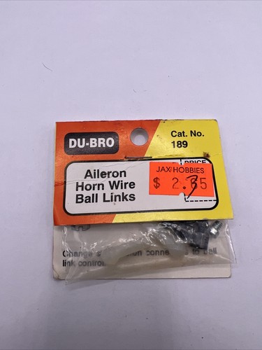 DuBro Aileron Horn Wire Ball Links [DUB189]