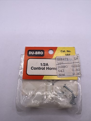 DU-BRO Control Horn Nylon 1/2a (2) DUB107