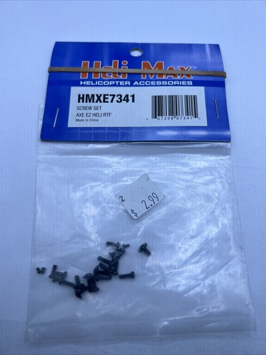 NEW Heli Max Screw Set AXE EZ Heli RTF HMXE7341 for RC Radio Control Helicopter