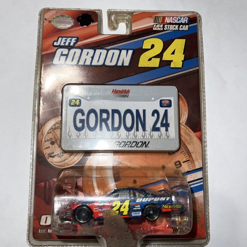 Jeff Gordon Winners Circle Car 1:64 Hendrick License Plate