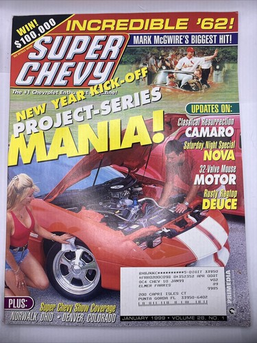 Super Chevy Magazine January Issue 1999