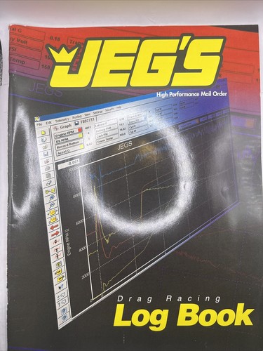 Jegs Drag Racing 2002 Log Book Race Schedule