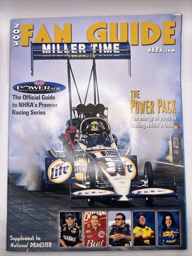 NHRA 2003 Fan Guide Winston Drag Racing Magazine