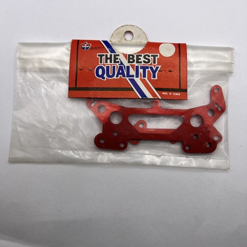 Blue Bird Baja Growler Shock Tower Set Aluminum Red B-G1-833 Vintage Rc Car Part