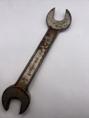 Vintage HY-BAR Bridgeport Offset Wrench Open End SAE 25/32-7/8 Metric 20-22mmUSA