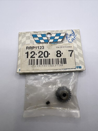 Robinson Racing 1123 Steel Alloy Motor Pinion Gear 1/8 /.6 Mod 23T