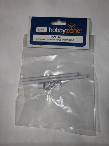HobbyZone 2-Wing Hold-Down Rods with Caps Super Cub LP HBZ7124 Replacement