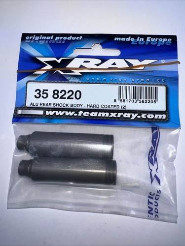 XRAY Aluminum Rear Shock Body Hard Coated (2) XRA 358220