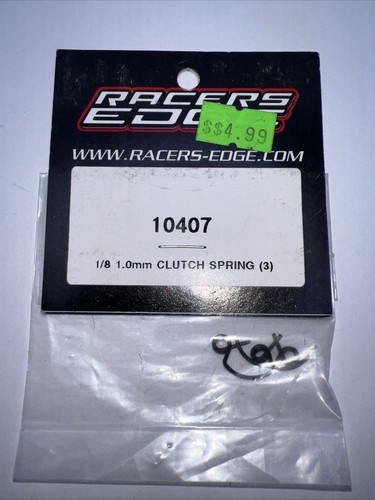 Racers Edge 10407 Clutch Spring 1.0mm 1/8 3 Pieces FREE SHIPPING
