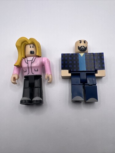Roblox: Zombie Attacks 2 Action Figures Girl Blonde Hair-Pink Shirt Apocalypse