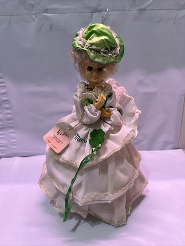 Brinn's 1986 Collector's Doll Musical Calendar Miss When Irish eyes Are Smiling