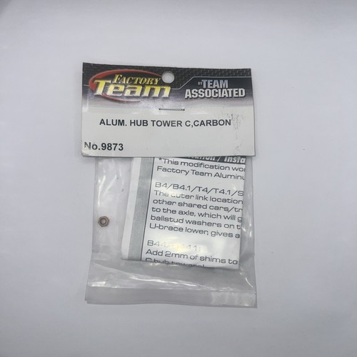 Associated Front Aluminum Hub Tower C Carbon Fiber ASC9873
