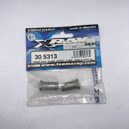 Xray Wheel Axle 22mm Offset 1mm Hardcoated (2) 30 5313