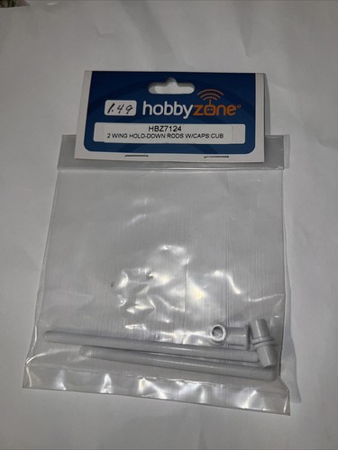 HobbyZone 2-Wing Hold-Down Rods with Caps Super Cub LP HBZ7124 Replacement