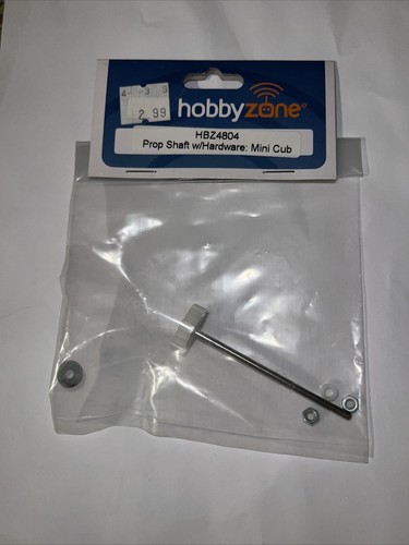HobbyZone HBZ4804 Propeller/Prop Shaft with Hardware: Mini Super Cub