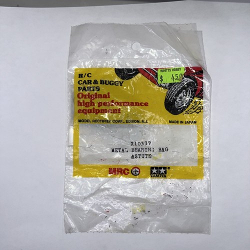 Vintage Tamiya Astute Metal Bearing Bag X10337