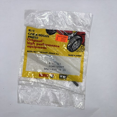 Tamiya 58074 X10215 Vintage Rear Axle Shaft Grasshopper II 1/10 RC NEW NOS