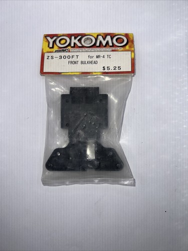 Yokomo Vintage RC Car Part # ZS-300FT Front Bulkhead for MR-4 TC