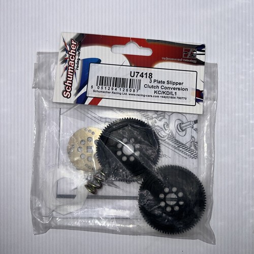 Schumacher U7418 3 Plate Slipper Clutch Conversion