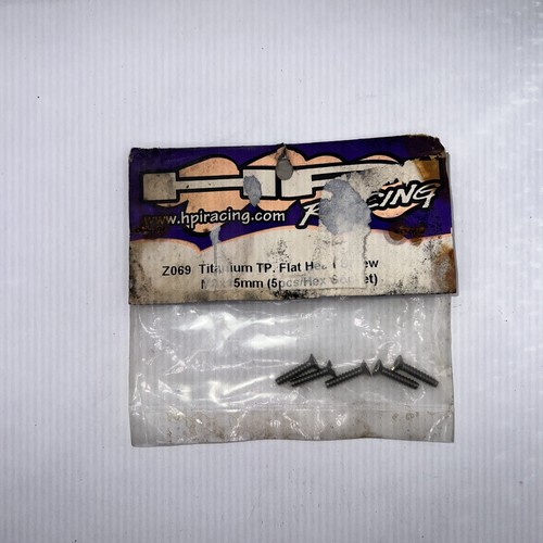HPI Titanium TP Flat Head Screw M3 X 15mm Z069