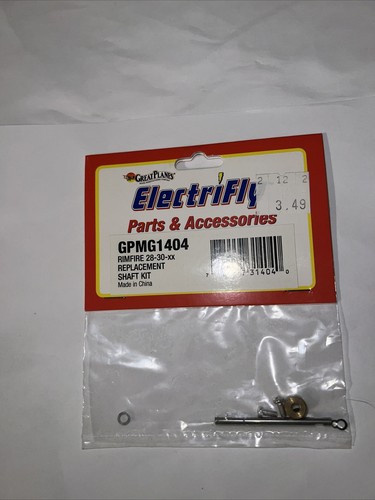 Great Planes Rimfire 28-30-xx Replacement Shaft Kit GPMG1404 Replacement