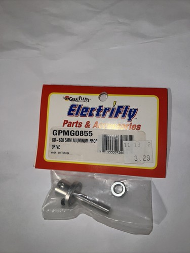 Great Planes Electrifly Prop Drive with set Screw for GD-600 for 5mm GPMG0855