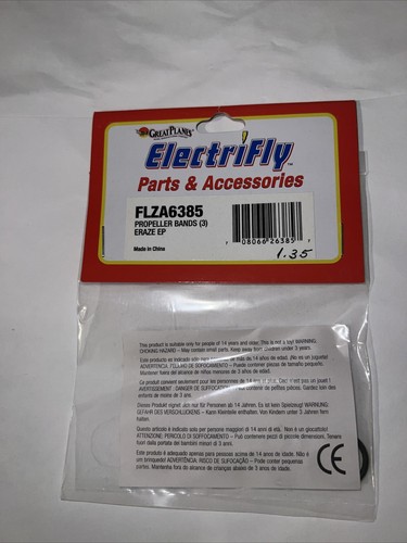 Great Planes Electrifly Propeller Bands (3) Eraze Ep FLZA6385