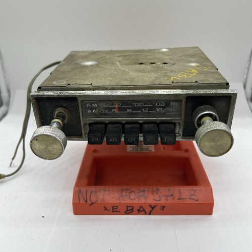 Nissan Datsun Hitachi Km-1420BA Original Car Radio Untested