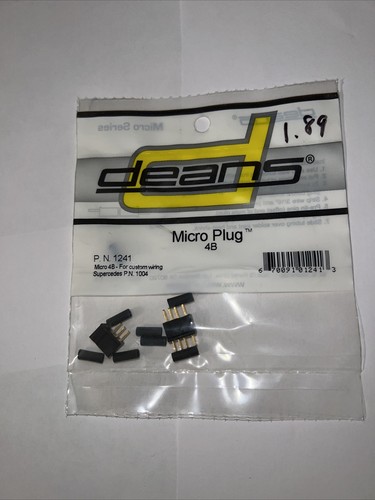 Dean's Power Plugs (Micro 4-Pin Plug 4B) WSD1241