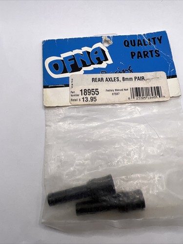 OFNA - REAR AXLES, 8mm PAIR - Model# 18955