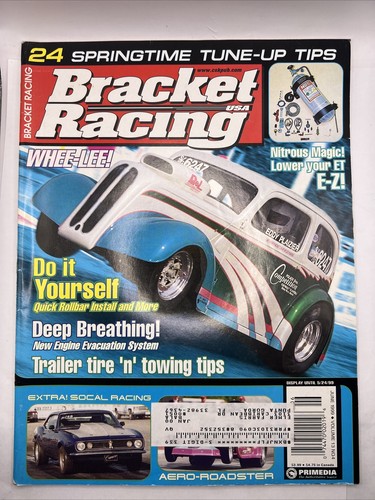Bracket Racing Magazine (￼Spring Time Tune Up Tips) June 1999 Issue