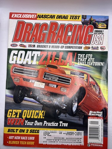 Drag Racing USA Magazine September 1999 Back Issue