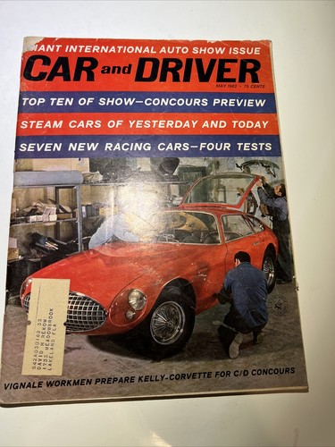 Car and Driver Magazine May 1962 issue