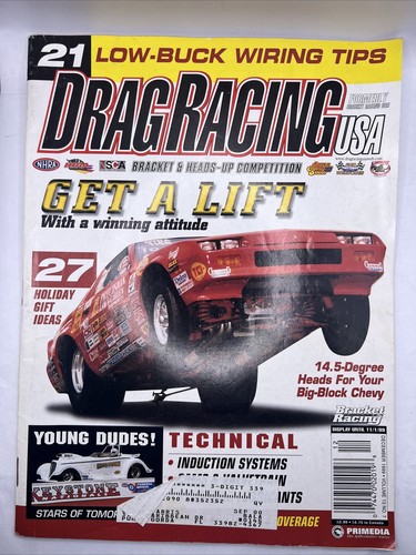 Drag Racing USA Magazine December 1999 Back Issue