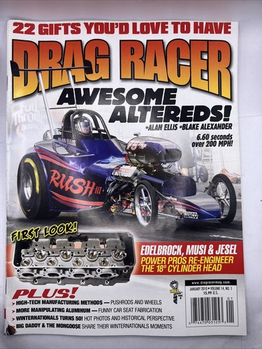 Drag Racer Magazine January 2010 Back Issue