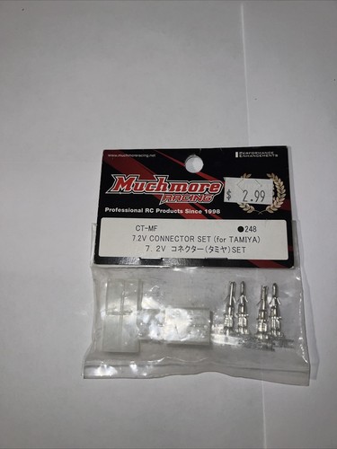 MUCH MORE TAMIYA PLUG MALE/FEMALE SET - MR-CT-MF