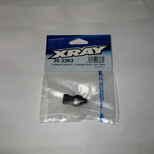 XRAY Hard Composite Foam-Spec Left Rear Upright (1° Toe-In) [XRA303363]