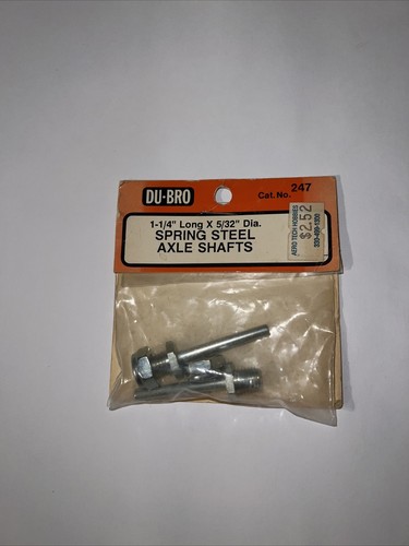 DU-BRO 247 Axle Shaft 5/32x1-1/4 Inch (2)