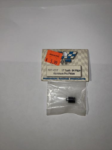 Pinion Gear Robinson Racing 4317 64P "Aluminum Pro" 17T Pinion Gear
