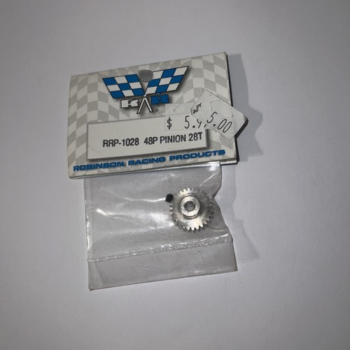Robinson Racing 48P Standard Nickel Plated Pinion Gear (28T) RRP-1028