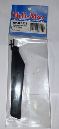 Upper Rotor Blades Heli-Max Axe Cx Micro part # HMXE 8531
