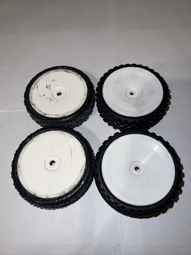 Rc Car Wheels Tired 4wd Nitro Electric Schumacher X-ray B44 12mm Set Of 5